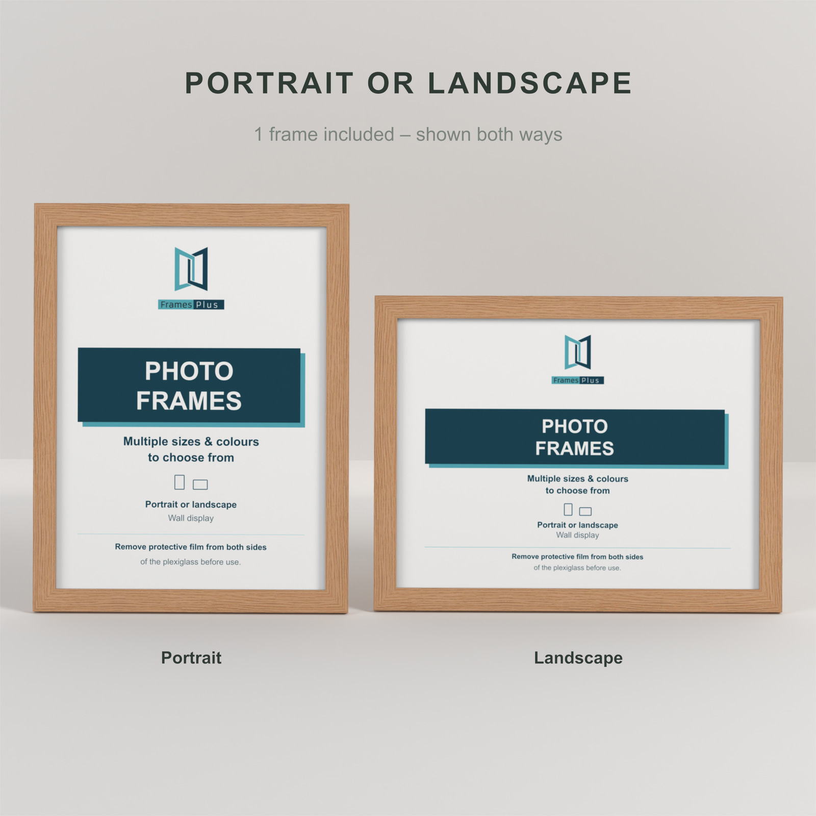 Styling inspiration: two matching frames in a room